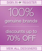 100% genuine brands, discounts up to 70% OFF