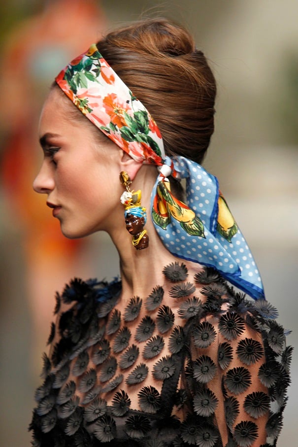 From Runway to Realway: D&G Spring 2013 Hair | Eau Talk - The Official  FragranceNet.com Blog