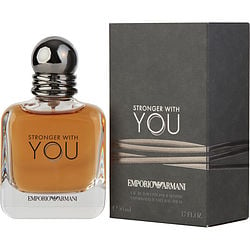 emporio armani aftershave stronger with you